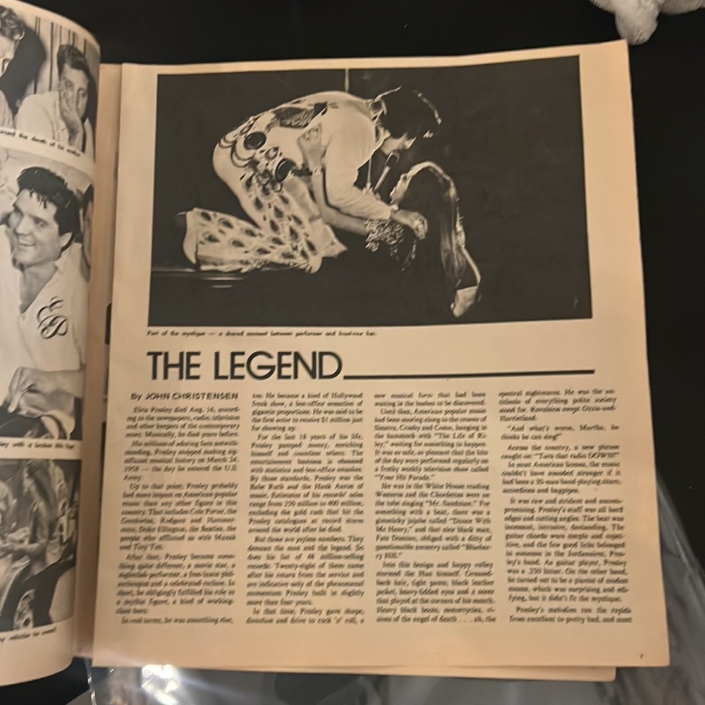 Vintage paper magazine Elvis Presley The courier journal - Picture 5 of 9